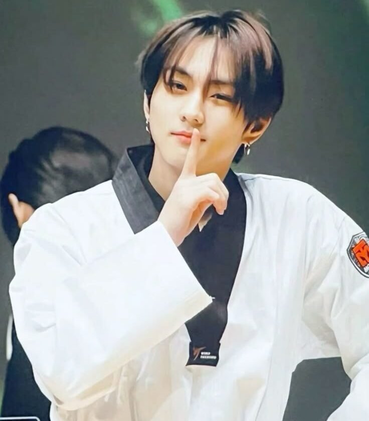 enhypen jungwon yang taekwondo outfit karate cute…